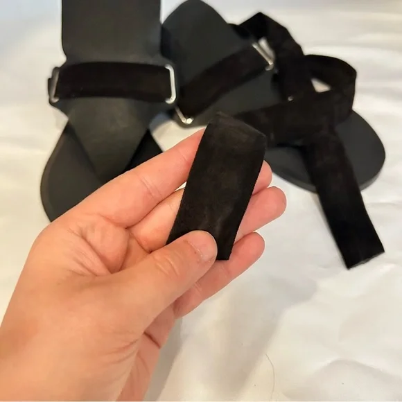 Rag & Bone Suede Slingback Sandals - Picture 4 of 8